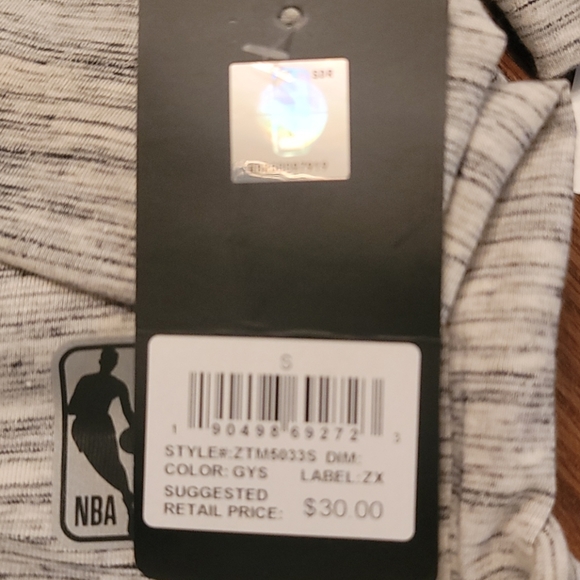 NBA Mens guys shirt NWT Small basketball logos - Picture 5 of 8